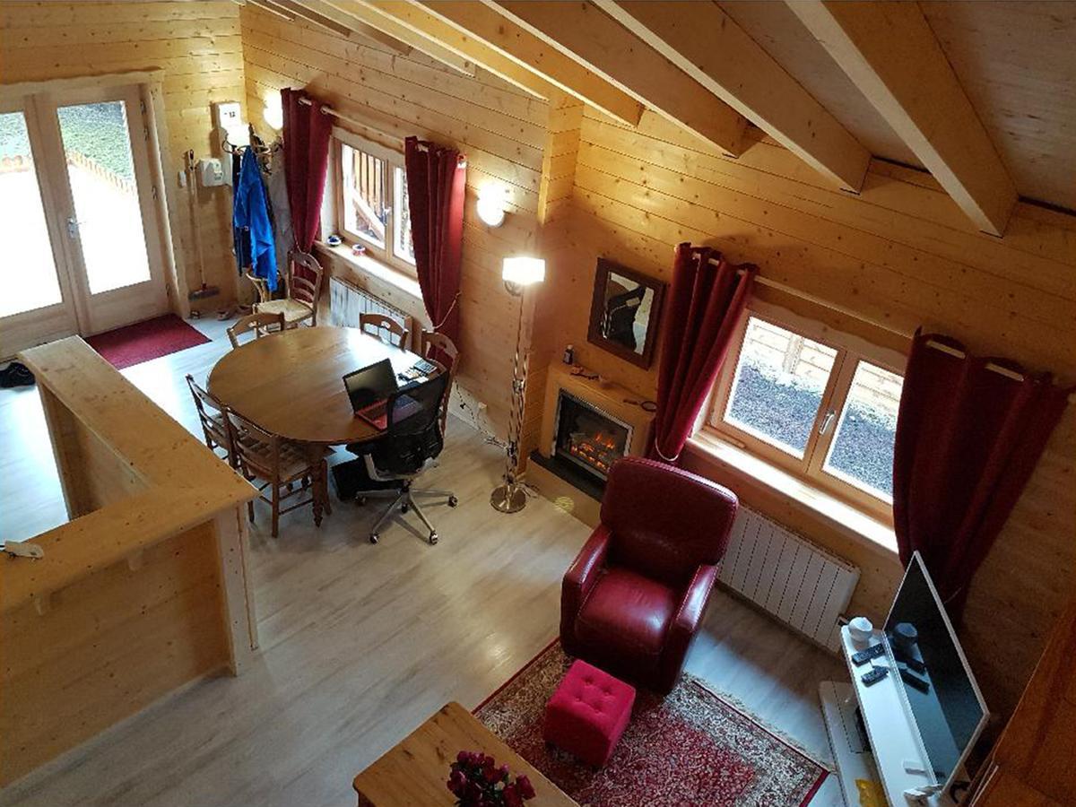 Chalet Au Domaine De La Goujonne Saint-Sauveur-les-Bray Bagian luar foto