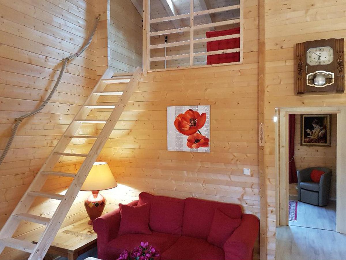Chalet Au Domaine De La Goujonne Saint-Sauveur-les-Bray Bagian luar foto