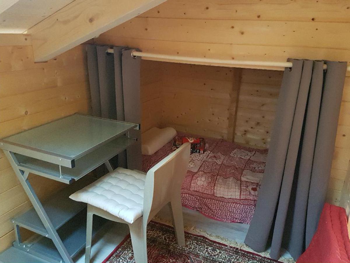 Chalet Au Domaine De La Goujonne Saint-Sauveur-les-Bray Bagian luar foto
