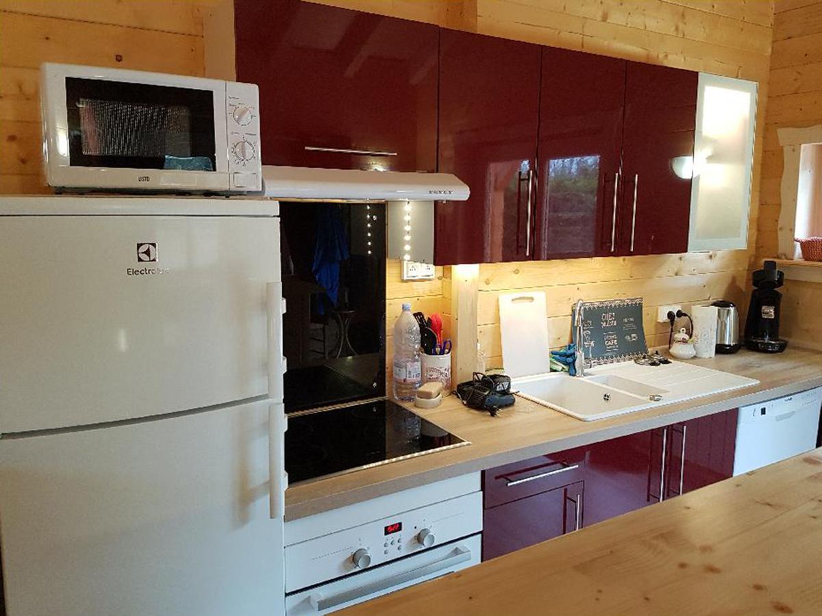 Chalet Au Domaine De La Goujonne Saint-Sauveur-les-Bray Bagian luar foto