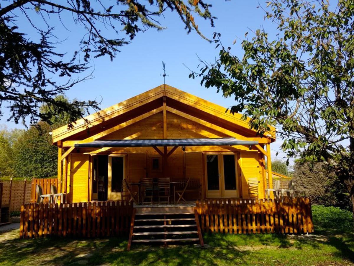 Chalet Au Domaine De La Goujonne Saint-Sauveur-les-Bray Bagian luar foto