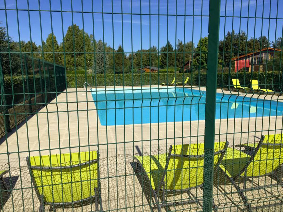 Chalet Au Domaine De La Goujonne Saint-Sauveur-les-Bray Bagian luar foto