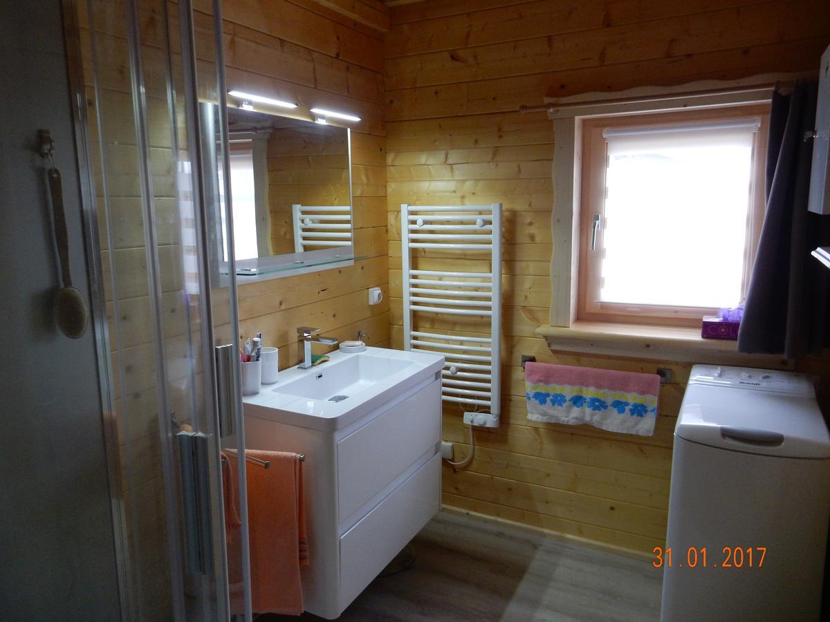 Chalet Au Domaine De La Goujonne Saint-Sauveur-les-Bray Bagian luar foto