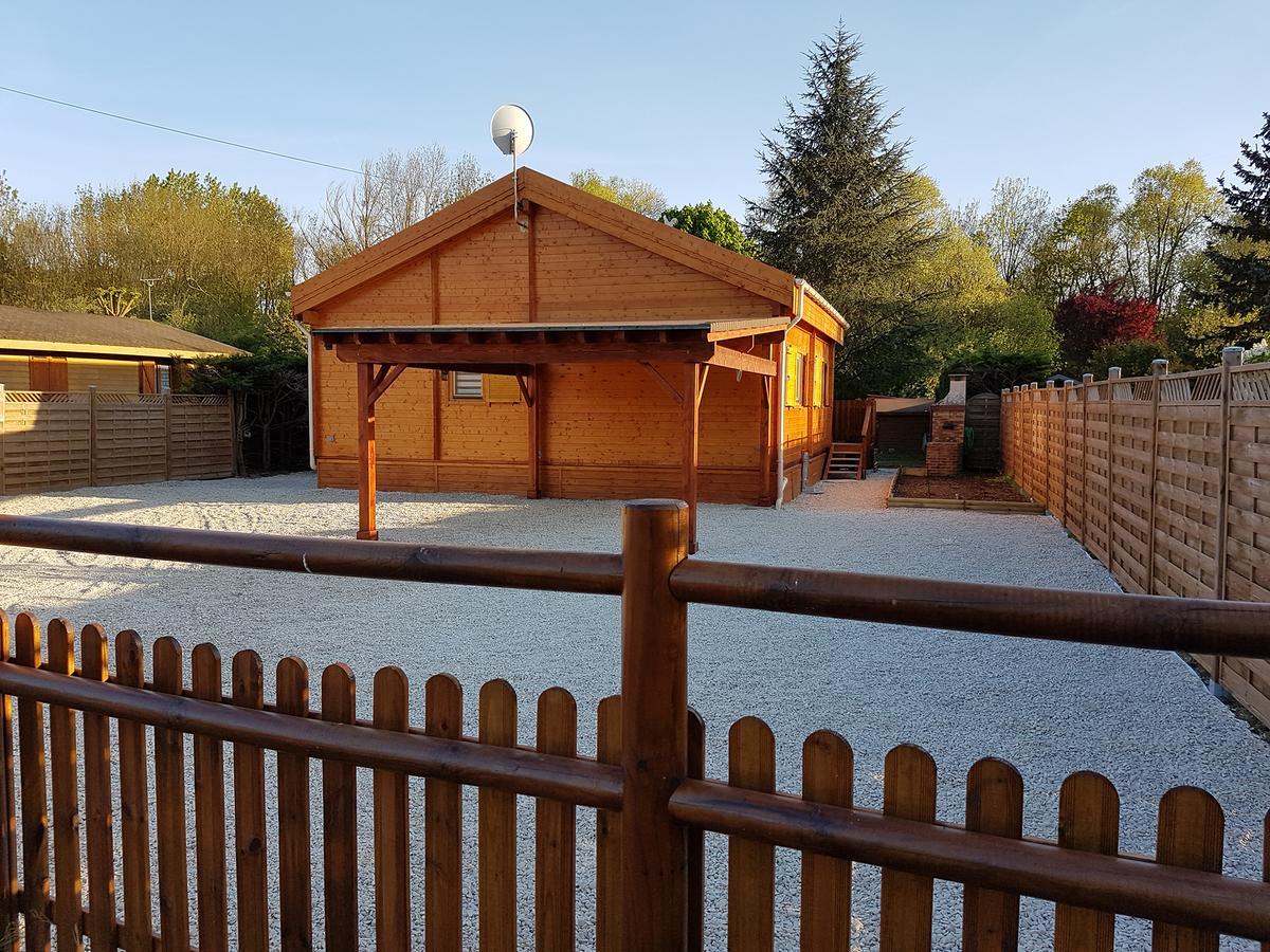 Chalet Au Domaine De La Goujonne Saint-Sauveur-les-Bray Bagian luar foto